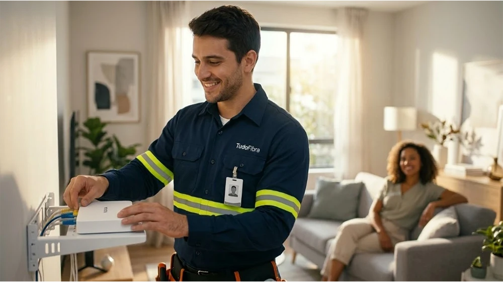 Instalação TudoFibra